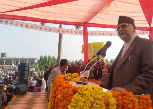 माधव नेपाल र प्रचण्ड प्रबृत्ति अब एमालेमा रहँदैनः केपी ओली